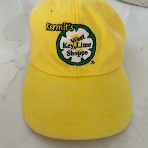Kermit's Key Lime Shoppe Embroidered Yellow Baseball Cap